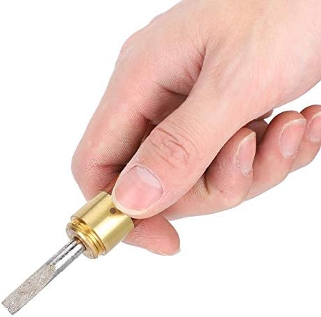 Fdit Wooden Leather Edge Beveler High Carbon Steel Skiving Tool 1.5mm