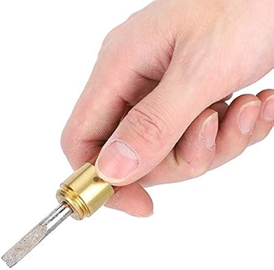 Fdit Wooden Leather Edge Beveler High Carbon Steel Skiving Tool 1.5mm