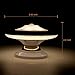 Motion Sensor Night Light, ANTEQI UFO Flexible Step Light Portable LED for Kids Magnetic Closet Light 360°Rotating Wall Lamp With Rechargable USB (White light)