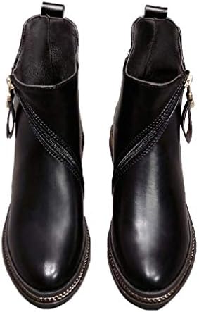 ショートブーツ レディース ブーティ エナメル ジッパー フラットシューズ 送料0円 アンクルブーツ マーティンブーツ 防水 防寒 防滑 カジュアル エンジニアブーツ カッコイイ オシャレ