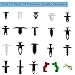 Auto Clips Car Retainer Clips Push Type Retainer Clips Tailgate Handle Rod Clip Pin Rivets Fasteners Kit Auto Door Trim 429 Pcs Panel Clip 20 Most Popular Sizes for GM Ford Toyota Honda Chrysler
