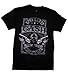 Johnny Cash Mean As Hell Label Adult T-Shirt