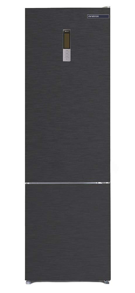 FRIGORIFICO-COMBI-INFINITON-FGC-205DG-A-BLACK-INOX-INVERTER-No-Frost-Total-Alto-200cm-351-litros-Fresh-Zone