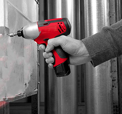 LYzpf Akkuschrauber Bohrschrauber Schlagbohrschrauber Multifunktion Stabil Tragbar Werkzeug Variable Geschwindigkeit… – Bild 3