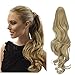 FUT Womens Claw Ponytail Clip in Hair Extensions 18