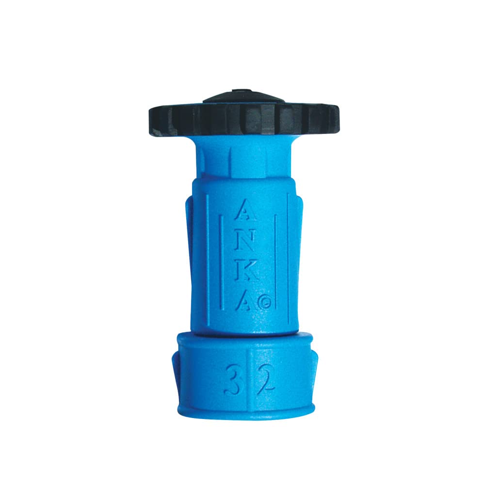 Photo 1 of Watts ANKA Series 1-1/4" Small Inline Adjustable High-Pressure Full-Flow Hose Nozzle, Rubber O-Ring, Easy Grip, High Grade Glass Fiber Reinforced Nylon, Industrial, Agricultural, Home, Garden, Vehicle