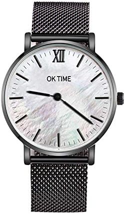 Men's Women's Watches Sale Clearance Brand LEEDY Luxury Stainless Steel Ultra Thin Watches Luxury Casual Quartz Watch