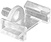 Prime-Line L 5839 Clear Plastic Window Grid Retainer Clips (6 Pack)