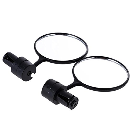 Domybest Bike Mirror 2Pcs Cycling Bike Bicycle Handlebar Flexible Safe Rear View Rearview Mirror - Thumbnail 5