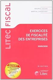 Exercices de fiscalité des entreprises, 2009-2010