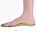 Xfome Style Comfort Orthotic Arch Support Insoles for Sport Shoes and Work Boots Relief for Foot Pain Due to Flat Feet and Plantar Fasciitis(Women)