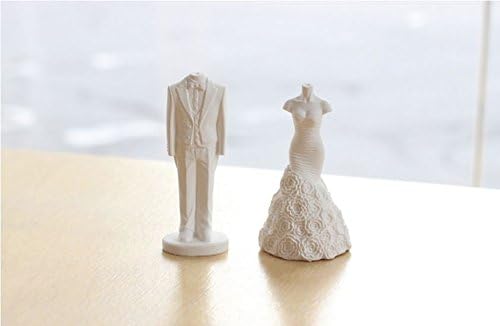 THE LAMB CANDLE Gypsum Air Freshener for Home, Bride and Groom Set(Include Refill Oil 15ml) (Marry me)