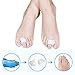 Bunion Corrector and Bunion Care Kit for Tailors Bunion, Hallux Valgus, Big Toe Joint, Hammer Toe, Toe Separators Spacers Straighteners Splint with Foot Massage Ball (Blue)