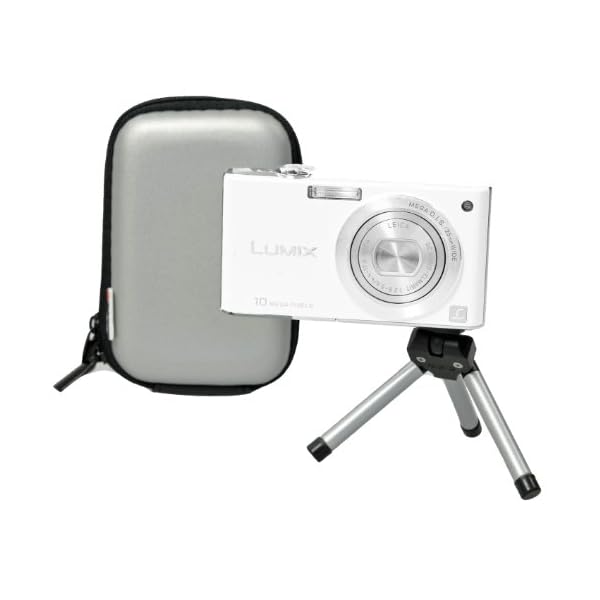 Foto Tasche Hardbox Silber - Set mit Tisch Stativ – Bild 3