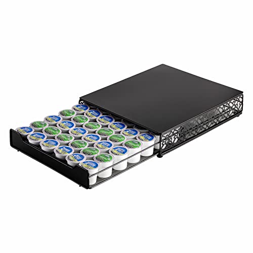 Photo 1 of Flagship Coffee Pod Storage Drawer, Organizer for Keurig (42 Pods, Iron)