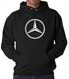 Mercedes-Benz AMG Maybach Emblem Unisex Hoodies Sweatshirts (Mercedes-Benz Emblem, XL)
