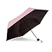 NOOFORMER mini Travel sun&rain Umbrella - Light Compact Parasol with 95% UV Protection for Men Women Multiple Colors
