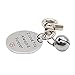 OFPUPPY Cat ID Tags - Dog Memorial Gifts - Pet Birthday Gifts with Bell Dog Stainless Steel Pendant with Gift Bag Pet Label Present Style for Dogs & Cats Collar