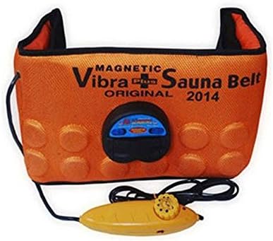 Wyane Enterprises (New) Original Body Slimmer 3 in 1 Magnetic Vibration Plus Belt Massager Vibration Sauna Slim Belt Slimming Healthy Diet Fat Burner and Weight Loss