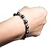 USWEL Women’s Hematite Bracelet Adjustable Magnetic Healing Hand Made Crystals and Antique Beads (Antique)