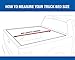 Tyger Auto T2 Low Profile Soft Roll Up Truck Bed Tonneau Cover for 2009-2019 Dodge Ram 1500; 2010-2018 Ram 2500 3500 2019 Classic Only Fleetside 6.4' Bed without Ram Box TG-BC2D2063