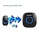 Tenswall wireless Doorbell chimes Kit with 1 Remote Button and 1 Plugin Receivers Operating at over 500-feet Range with Over 50 Chimes For 401 (1 Remote Button and 1 Plugin Receivers)