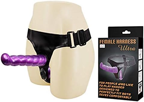 AnLing Restraining Straps Tools Ultra Elastic Strap-on Toy Wear Game Suit, Purple