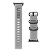 URBAN ARMOR GEAR UAG Compatible Apple Watch Band 40mm 38mm, iWatch Series 6/5/4/3/2/1 & Watch SE, High Strength Nylon Weave Replacement Strap, Nato Grey