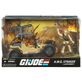Hasbro Gi Joe Awe Striker With Leatherneck