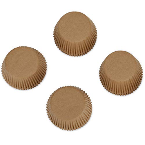 Gifbera Natural Standard Cupcake Liners Odorless Paper Baking Cups 400-Count