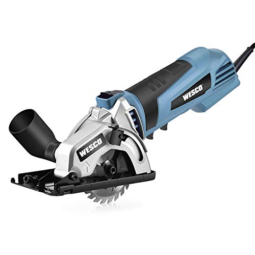 Mini Circular Saw, WESCO 500W 5100 RPM 
