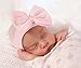 Ademoo Baby Girls Hats Newborn Hospital Hat with Bow