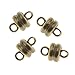 Magnetic Clasp, 6x4.5mm, 4 Clasp Sets, Antiqued Brass Plated
