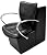 Salon Hair Dryer Chair (Black) Estelle