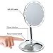LED Lighted Makeup Mirror, BEW Double Sided Magnifies 3X and 1X Vanity/Cosmetic Mirror, Valentine's Day Gift