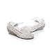 Yous-us Children's Princess Shoes£¬Cinderella Girls Soft Crystal Plastic Shoes£¬Cosplay Jelly Shoes White
