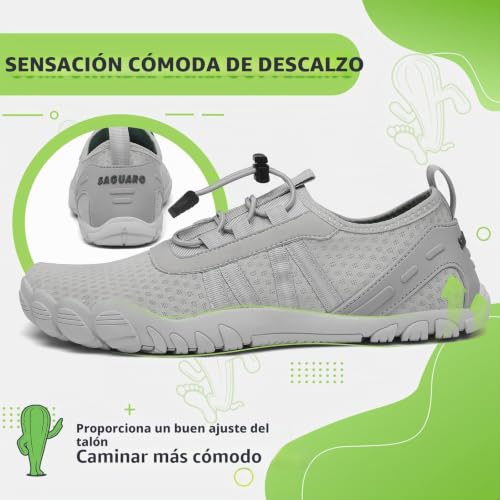 SAGUARO Water Shoes Men Women Shoes Shoes Beach Surf Swimming Quick Dry Barefoot Shoes GR.36-48