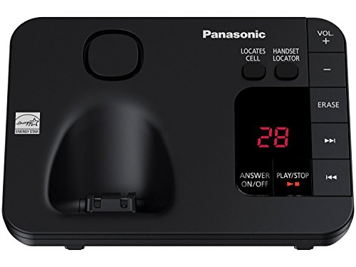 Panasonic-KX-TGE434B-KX-TG3634B-Cordless-Phone-with-Answering-Machine-4-Handsets-Certified-Refurbished-KX-TGE433B-plus-one-KX-TGEA40B-handset