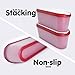 Set of 2, Ice Cream Containers for Homemade Ice Cream - 1.5 Quart Each, Reusable Freezer Storage Containers - Red