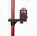 AdirPro Laser Level Pole with Tripod and Mount for Laser Levels, Rotary Lasers & Line Lasers – Telescoping Laser Pole, Mounting Bracket with 1/4”-20 & 5/8-11 Threads, and Adjustable Tripod Stand