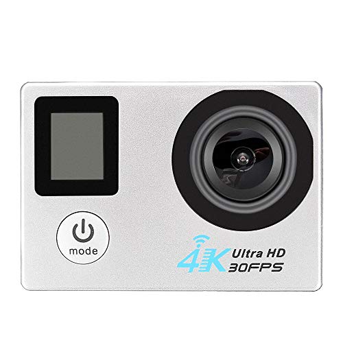 HD 1080P Sports Action Camera Dual Screen Wifi 4K DVR Cam Camcorder w/a Waterproof Casing(30m), 16Mega Pixels CMOS-Sensor AND Remote Photograph (US STOCK)