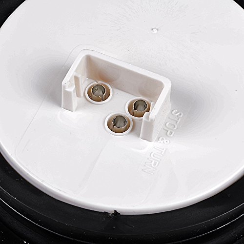 20PCS 4" Round RED 24-LED CLEAR Lens Tail Lights Stop Brake Running Park Lamps Grommet & Plug for Truck Trailer RV ATV UTV Boat - Thumbnail 4
