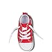 Converse CT Baby Boys First Star Leather High Top Sneaker, White, 3 Infant