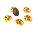 Reese's Milk Chocolate Peanut Butter Creme Eggs, Gold Foils Easter Candy, 2 lbs