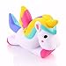 KawaiiToys Unicorn Jumbo Slow Rising Squishy Toy, Scented Soft Kawaii Squishy Animal Toy, White