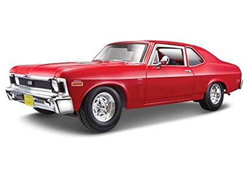 Chevrolet 1970 Nova SS Coupe Red 1/18 Diecast Model Car by Maisto 31132 at Amazon
