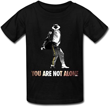 ZCNS fashion kid's Michael Jackson poster 2016 T shirt for kids Black