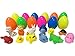 KAZOKU 12 Pack Prefilled Plastic Easter Eggs Filled with Toys Inside for Bulk Easter Egg Hunt Games, Easter Basket Stuffers Gifts Toy for Toddlers Kids Boys Girls