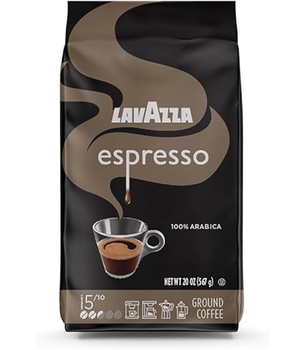 Amazon.com : Lavazza Espresso Ground Coffee, Medium Roast, 100