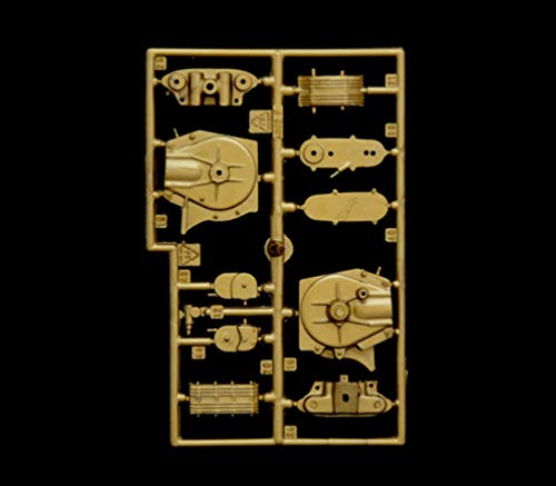 Italeri 4602-1:9 Norton Manx 500cc 1951 Motorrad, Die Uhr Ist Teil des Produkts – Bild 7